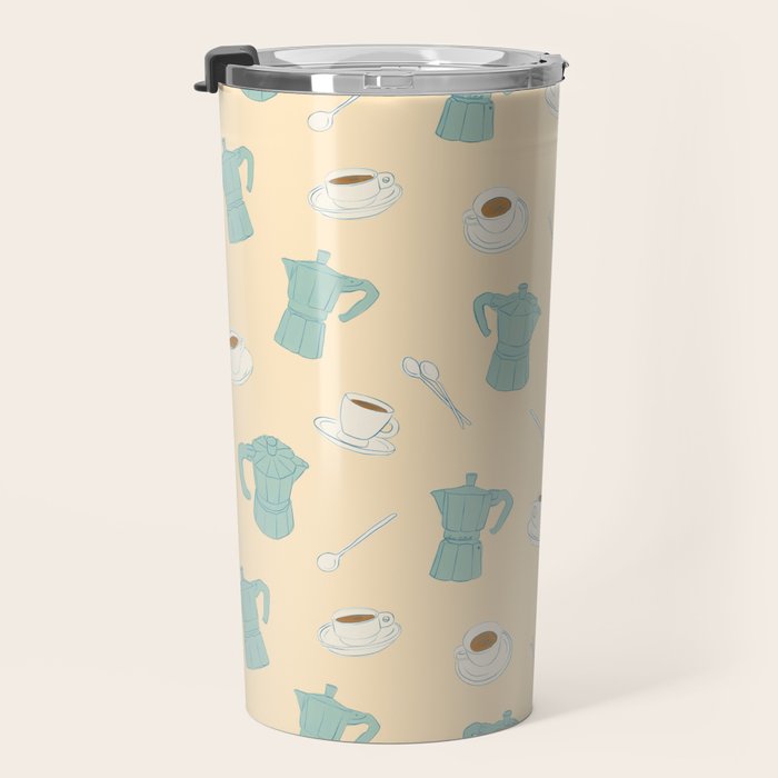 Moka Pots and Espresso Cups Travel Mug Gallery Image 3
