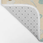 Moka Pots and Espresso Cups Bath Mat Gallery Image 2