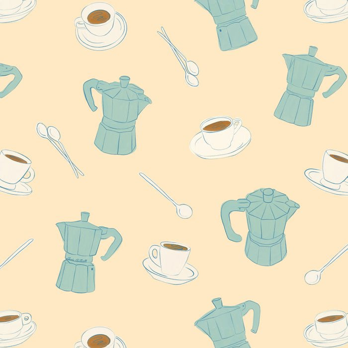 Moka Pots and Espresso Cups Coffee Mug Gallery Image 2