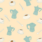 Moka Pots and Espresso Cups Coffee Mug Gallery Image 2