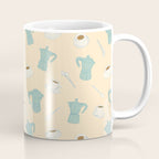 Moka Pots and Espresso Cups Coffee Mug Gallery Image 1