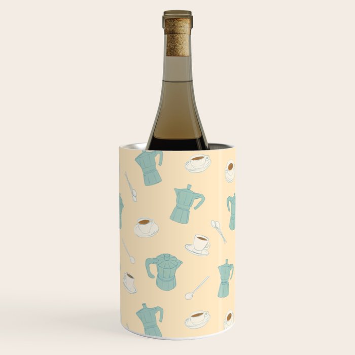 Moka Pots and Espresso Cups Wine Chiller Gallery Image 2