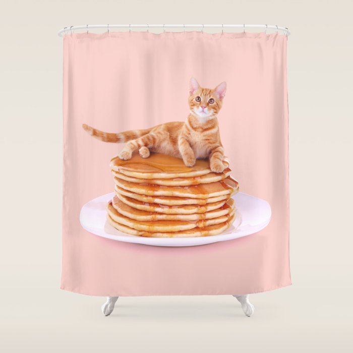 MR. BUTTER Shower Curtain Gallery Image 1