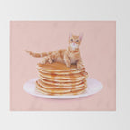 MR. BUTTER Throw Blanket Gallery Image 2