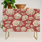 Vintage Floral Elegance Credenza Gallery Image 1