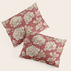 Vintage Floral Elegance Pillow Sham Gallery Image 3