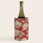 Vintage Floral Elegance Wine Chiller Gallery Image 1