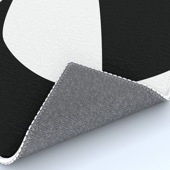 Minimalist Black and White 82 Rug Gallery Image 4