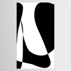 Minimalist Black and White 82 Tablecloth Gallery Image 2
