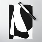 Minimalist Black and White 82 Wrapping Paper Gallery Image 1