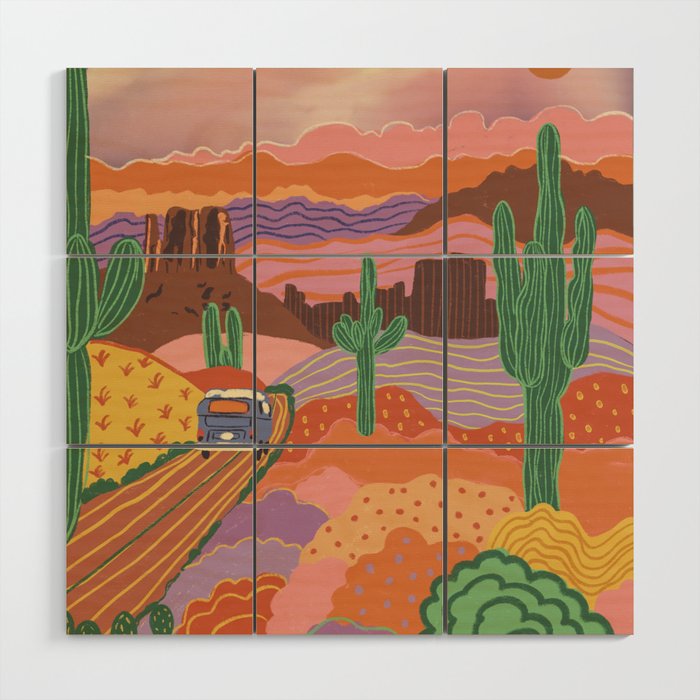 Grand Canyon Wood Wall Art Gallery Image 1