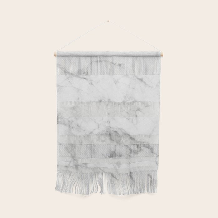White Marble Wall Hanging Gallery Image 1