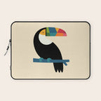 Rainbow Toucan Laptop Sleeve Gallery Image 1