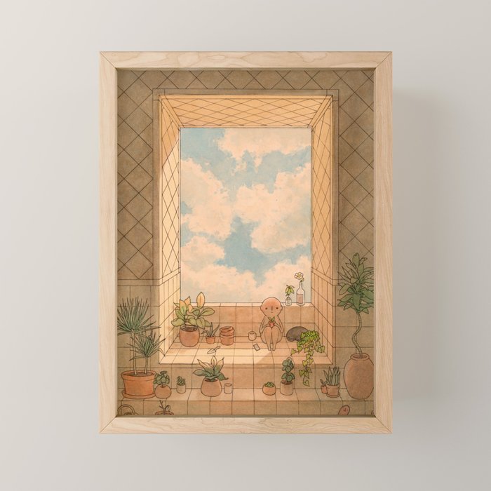Sky Alcove Mini Art Print Gallery Image 1