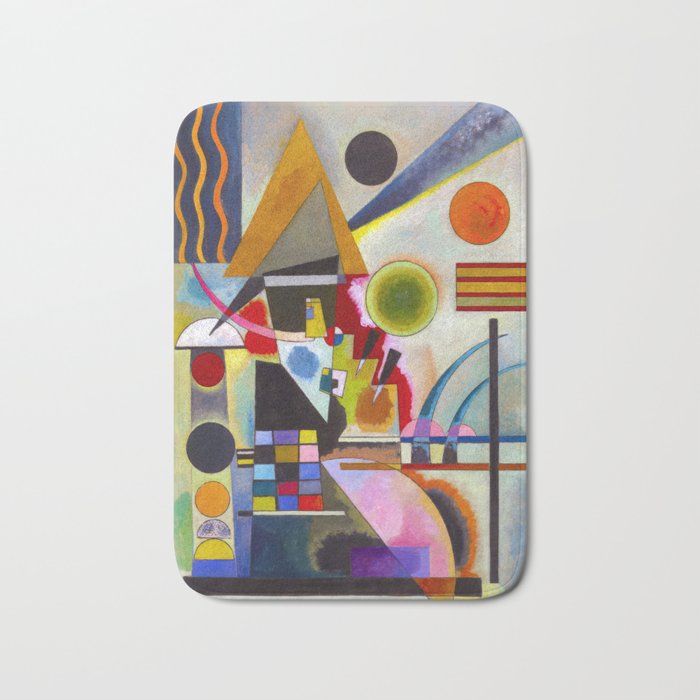 Wassily Kandinsky | Kandinsky Swinging | Swinging Bath Mat Gallery Image 1