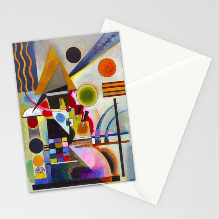 Wassily Kandinsky | Kandinsky Swinging | Swinging Stationery Card Gallery Image 2