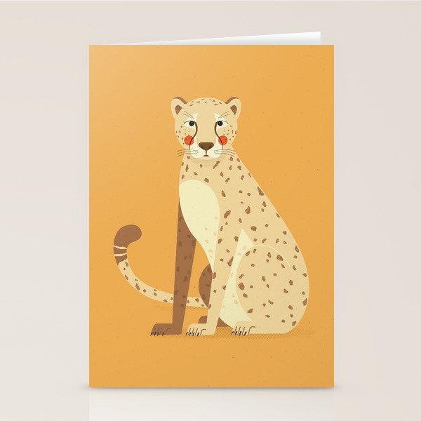 Cheetah, Wildlife of Africa Stationery Card Gallery Image 1