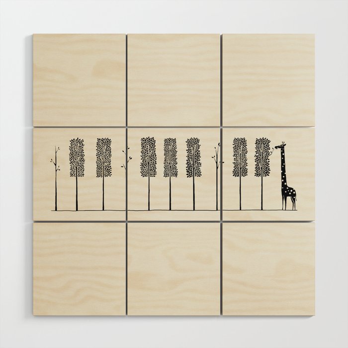 The Pianist Wood Wall Art Gallery Image 1
