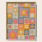 Watercolor Tiles Serving Tray Gallery Image 1