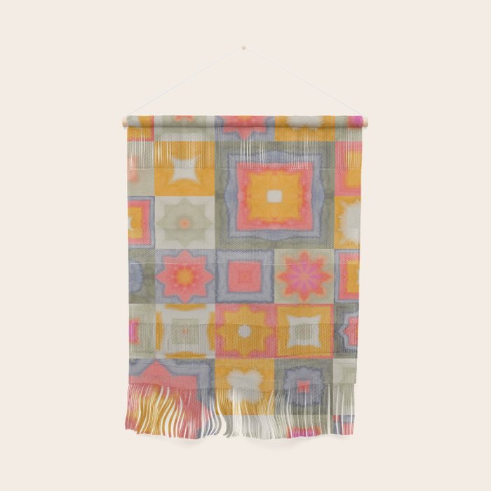 Watercolor Tiles Wall Hanging Gallery Image 1