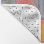 Watercolor Tiles Bath Mat Gallery Image 2