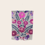 Mexican Bird Motif Gray Wall Hanging Gallery Image 1