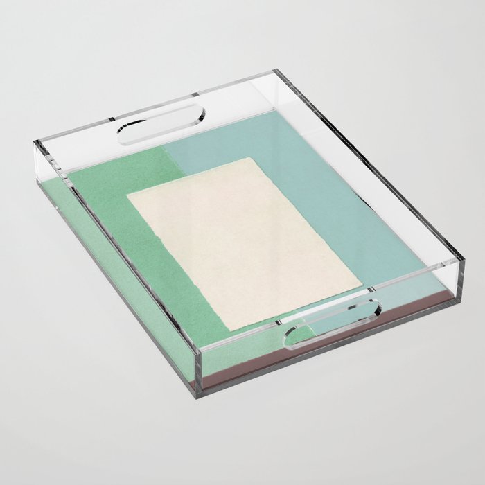 Geometry of Color #2 Acrylic Tray Gallery Image 1
