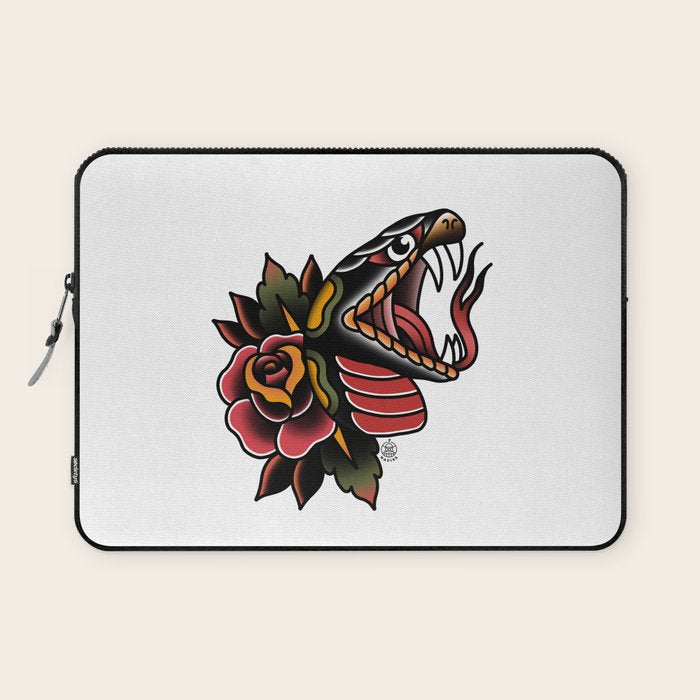 Snake Tattoo Laptop Sleeve Gallery Image 1