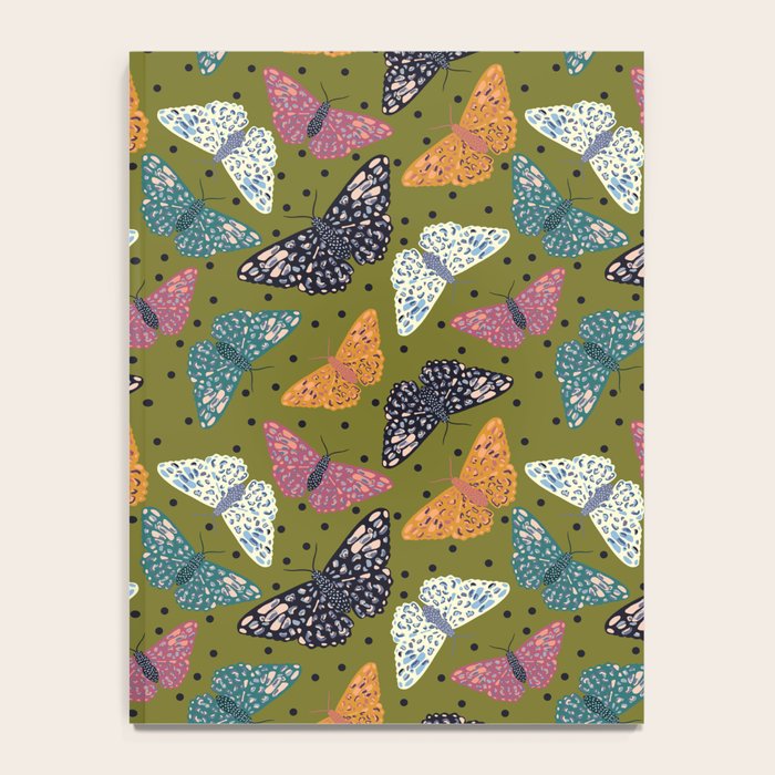 Vintage Butterflies - Mid-century modern  Notebook Gallery Image 4