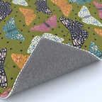 Vintage Butterflies - Mid-century modern  Rug Gallery Image 4