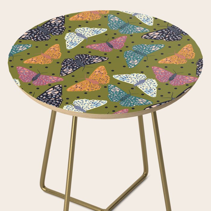 Vintage Butterflies - Mid-century modern  Side Table Gallery Image 2