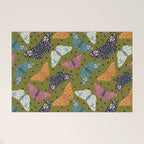 Vintage Butterflies - Mid-century modern  Welcome Mat Gallery Image 1