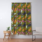 Vintage Butterflies - Mid-century modern  Window Curtain Gallery Image 5
