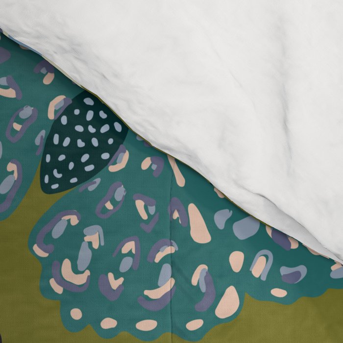 Vintage Butterflies - Mid-century modern  Comforter Gallery Image 4