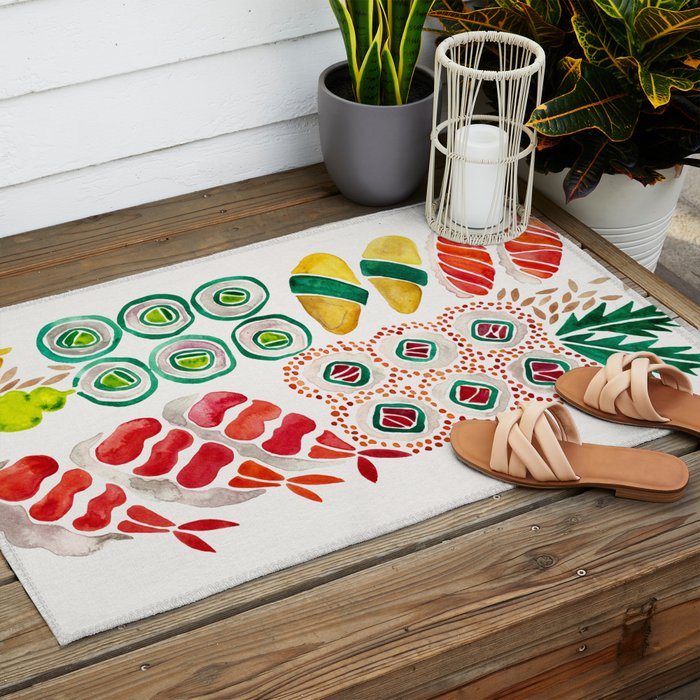 Sushi Collection Outdoor Rug Gallery Image 2