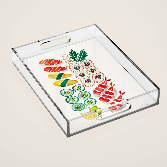 Sushi Collection Acrylic Tray Gallery Image 1