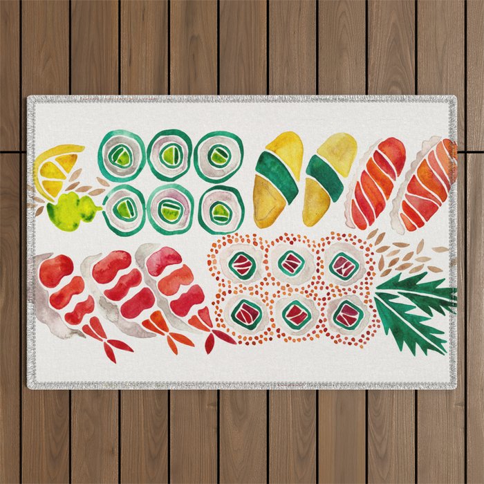 Sushi Collection Outdoor Rug Gallery Image 1