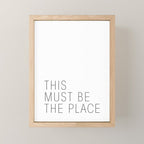 This must be the place Mini Art Print Gallery Image 1