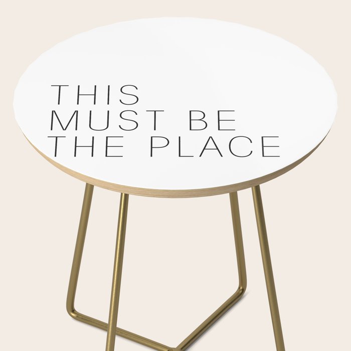 This must be the place Side Table Gallery Image 2