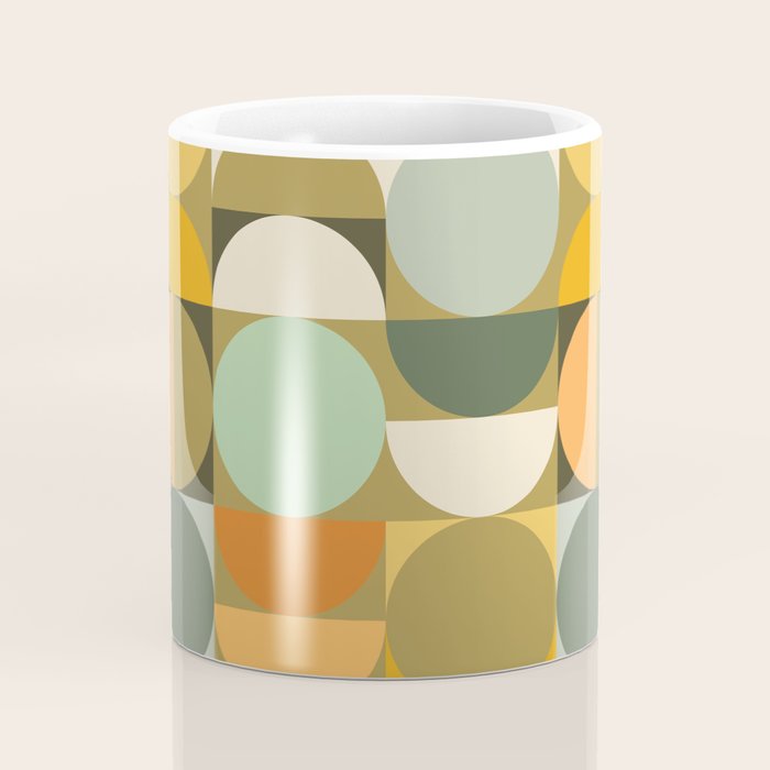 Modern Geometric 91A Coffee Mug Gallery Image 4