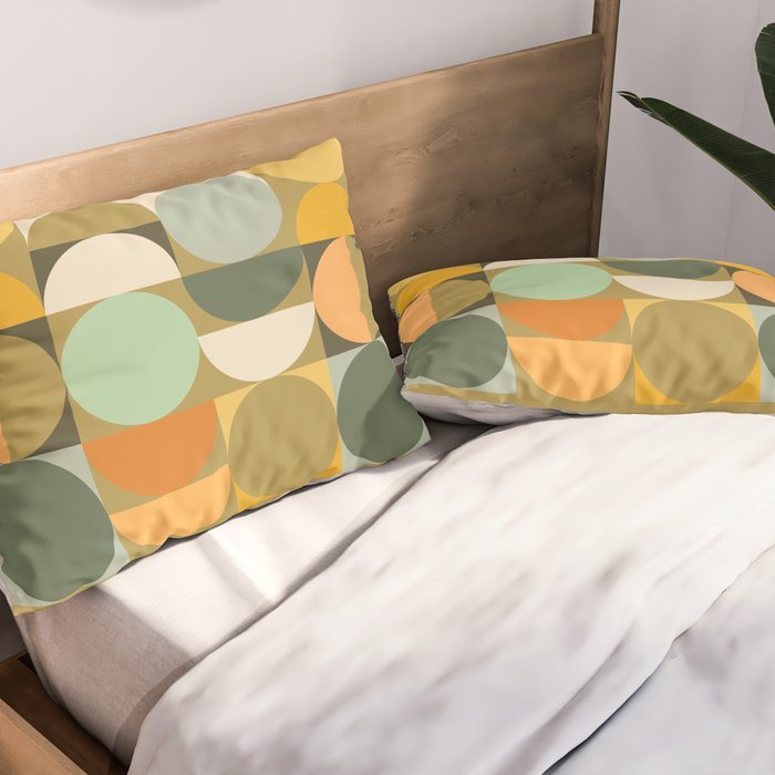 Modern Geometric 91A Pillow Sham Gallery Image 2