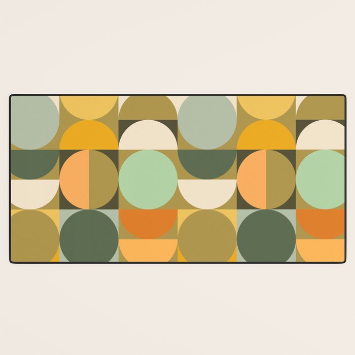 Modern Geometric 91A Desk Mat Gallery Image 3