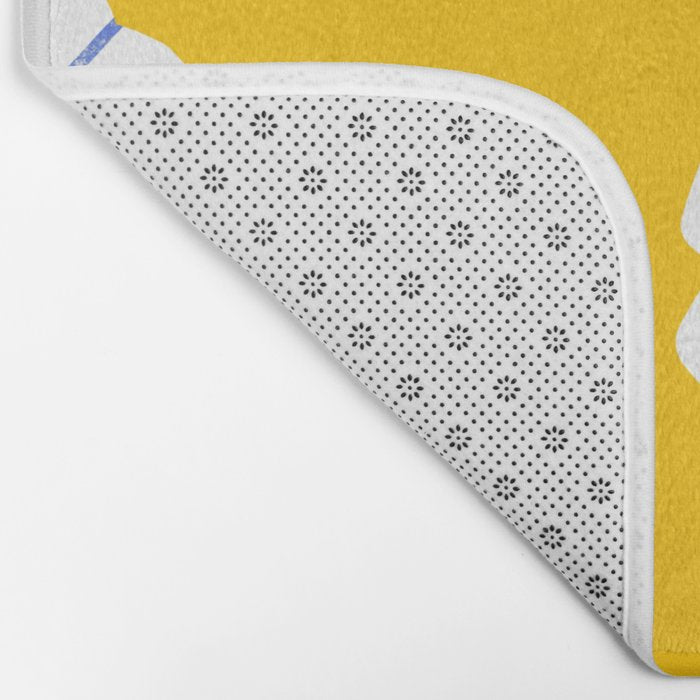 Scattered Flowers Bath Mat Gallery Image 2