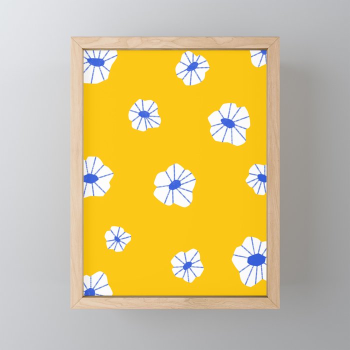 Scattered Flowers Mini Art Print Gallery Image 1