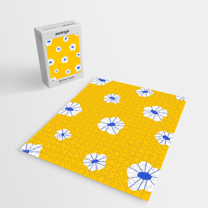 Scattered Flowers Jigsaw Puzzle Gallery Image 2