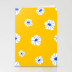 Scattered Flowers Stationery Card Gallery Image 2