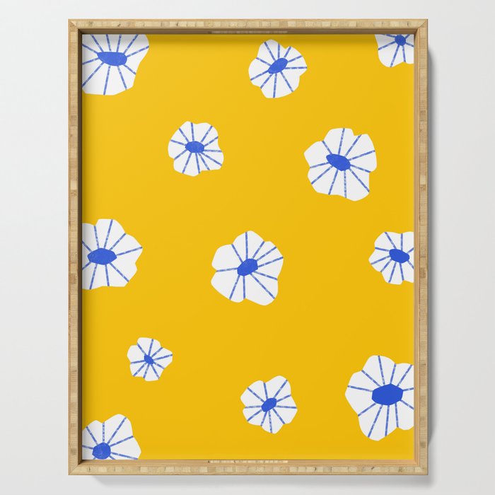 Scattered Flowers Serving Tray Gallery Image 1