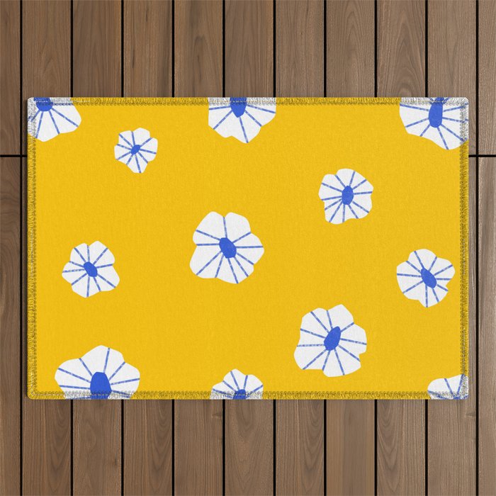Scattered Flowers Outdoor Rug Gallery Image 1
