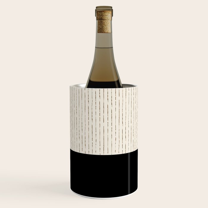 Cream Black Wine Chiller Gallery Image 3