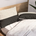 Cream Black Pillow Sham Gallery Image 2
